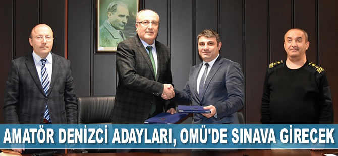 Amatör denizci adayları, OMÜ’de sınava girecek