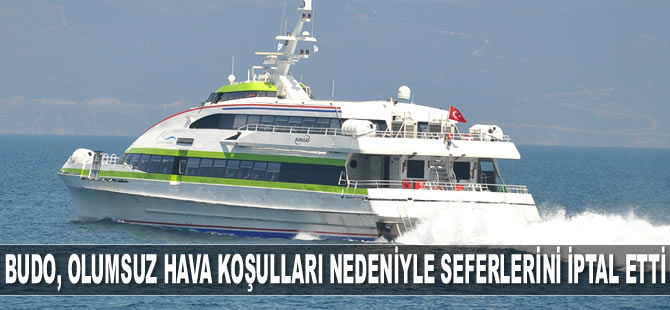 BUDO ve İDO, bazı seferini iptal etti