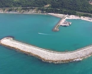 Denizkonak Balıkçı Barınağı’nda çalışmalar yüzde 65 tamamlandı