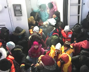 Kuşadası’nda 53 kaçak göçmen yakalandı