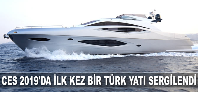 Numarine’nin ‘Adonis’ isimli lüks yatı, CES 2019'a damga vurdu