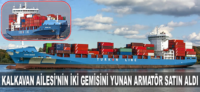 Turkon Holding, 'İbrahim Dede' ve 'Cafer Dede' isimli gemilerini 18 milyon dolara sattı