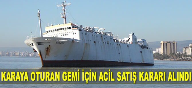 'WARDEH' isimli kargo gemisi için acil satış kararı alındı