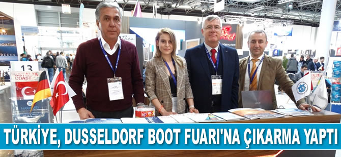 Türkiye, Düsseldorf Boot Fuarı'nda çıkarma yaptı