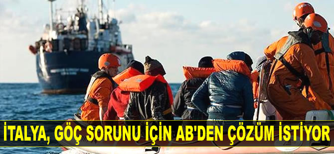 İtalya, göç sorunu için AB'den çözüm istiyor