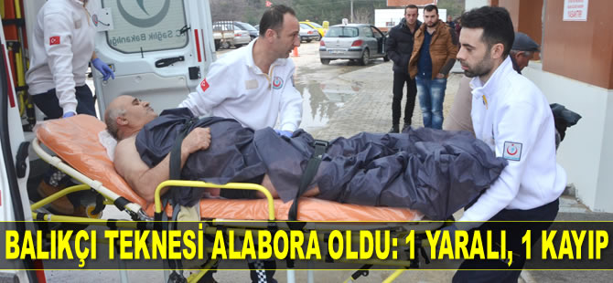 Edirne’de balıkçı teknesi alabora oldu: 1 yaralı, 1 kayıp