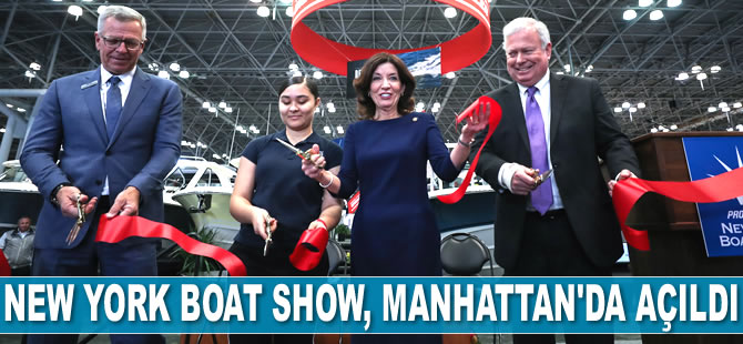 New York Boat Show, Manhattan'da açıldı