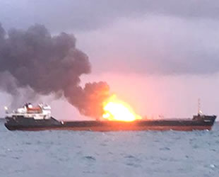 Kerç Boğazı'nda ölen denizcilerin cenazeleri ailelerine teslim edildi