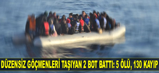 Cibuti’de düzensiz göçmenleri taşıyan 2 bot battı: 5 ölü, 130 kayıp