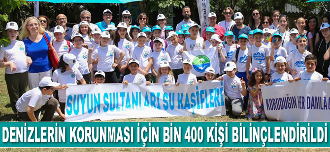 TURMEPA, denizlerin korunması için bin 400 kişiyi bilinçlendirdi