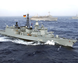 Almanya, Karadeniz'e savaş gemilerini göndermeye hazır