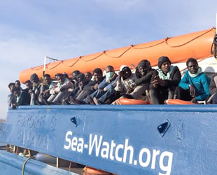 ‘Sea-Watch 3’ isimli kurtarma gemisi, Sicilya Limanı’na demirleyecek