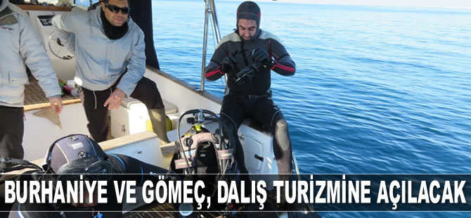 Burhaniye ve Gömeç, dalış turizmine açılacak