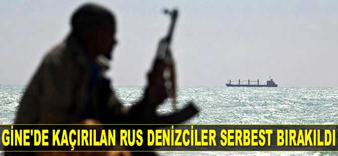Deniz haydutlarının kaçırdığı Rus denizciler serbest bırakıldı