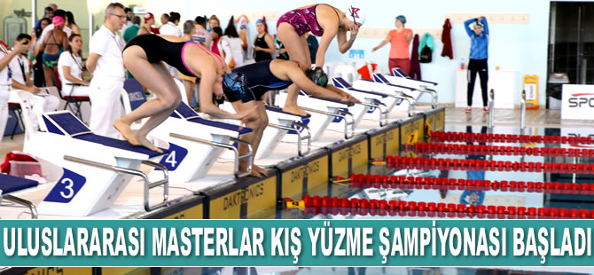 Uluslararası Masterlar Kış Yüzme Şampiyonası başladı
