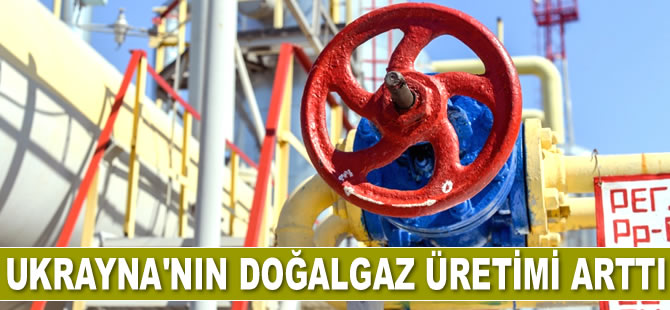 Ukrayna'nın doğalgaz üretimi arttı
