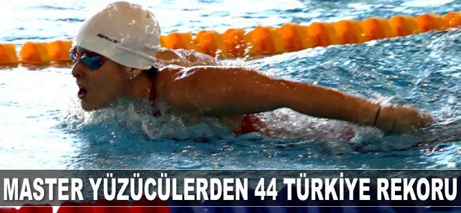 Masterlar Yüzme Şampiyonası'ndan 43 Türkiye rekoru çıktı