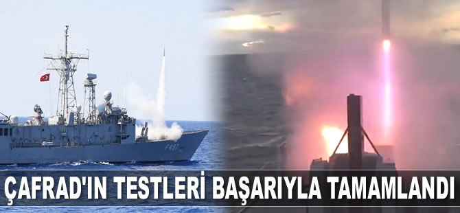ÇAFRAD’ın testleri başarıyla tamamlandı