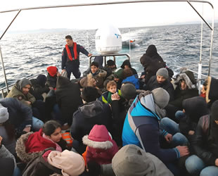 Didim'de 45 düzensiz göçmen ve 3 organizatör yakalandı