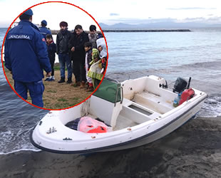 Ayvalık’ta umuda yolculuk jandarma engeline takıldı