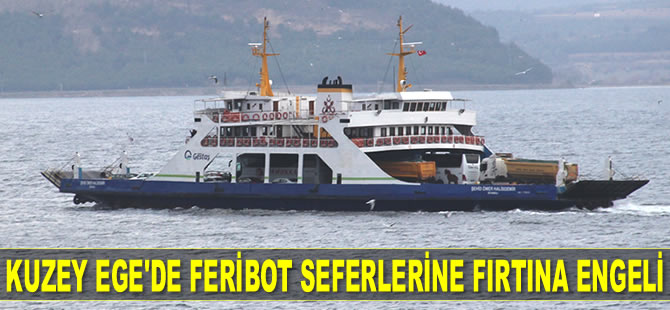 Kabatepe-Gökçeada arası feribot seferleri iptal edildi