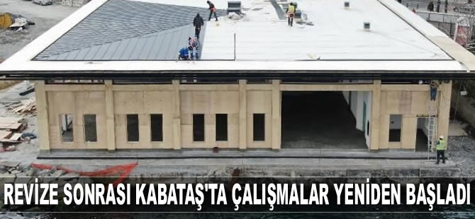 Kabataş'ta  ‘Meydan Düzenlemesi ve Transfer Merkezi Projesi’nde çalışmalar yeniden başladı