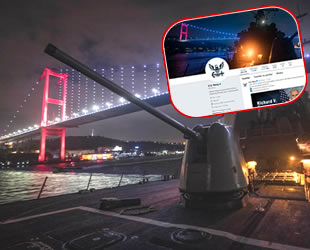 ABD Donanması, Twitter hesabında İstanbul Boğazı'nı profil fotoğrafı yaptı