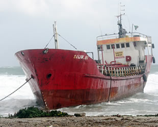 ‘SALİM N1’ isimli gemiyi kurtarma çalışması Pazartesi başlayacak