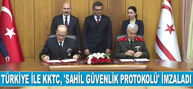 Türkiye ile KKTC Arasında ‘Sahil Güvenlik Protokolü’ imzalandı