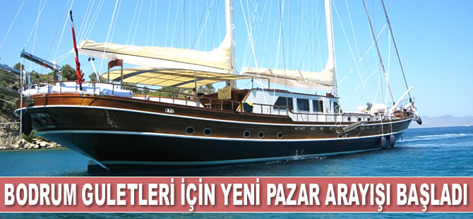 Bodrum guletleri için yeni pazar arayışı başladı