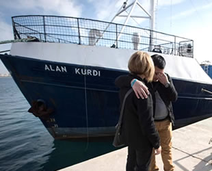 ‘Professor Albrecht Penck’ isimli gemiye Alan Kurdi'nin adı verildi