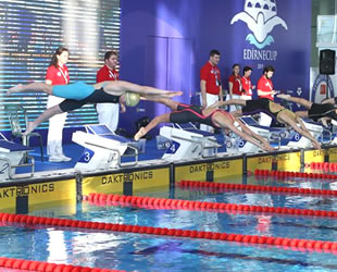 Uluslararası Türkiye Edirne Cup Yüzme Şampiyonası sona erdi