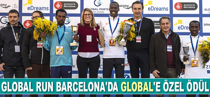 Global Run Barcelona’da 20 bin kişi umut için koştu