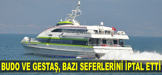 BUDO ve GESTAŞ, bazı seferlerini iptal etti