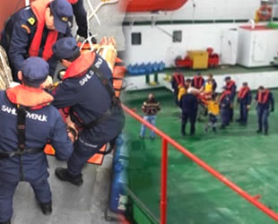 Diyabet hastasının yardımına Sahil Güvenlik ekipleri koştu