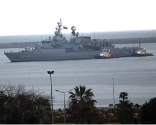 TCG Fatih, Samsun Limanı’na demir attı