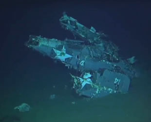 İkinci Dünya Savaşı'nda batan uçak gemisi ‘USS Hornet’ bulundu