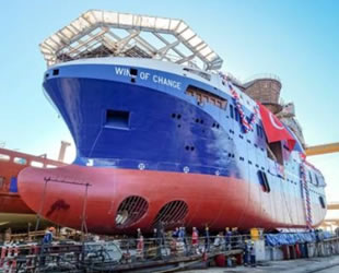 Cemre Tersanesi’nin ‘NB57 Wind of Change’ gemisi, Londra'da birincilik ödülü aldı