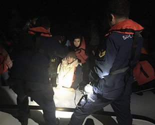 Dikili ve Kuşadası’nda 90 kaçak göçmen yakalandı