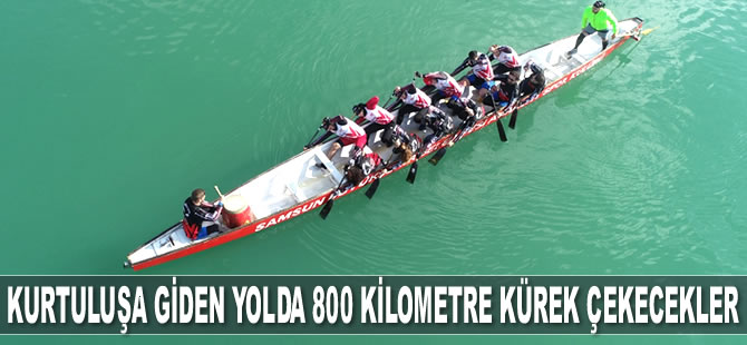 Dragon Bot Takımı, Karadeniz’de 800 kilometre kürek çekecek