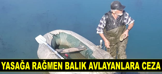 Batman Çayı'nda balık avlayanlara ceza  yağdı