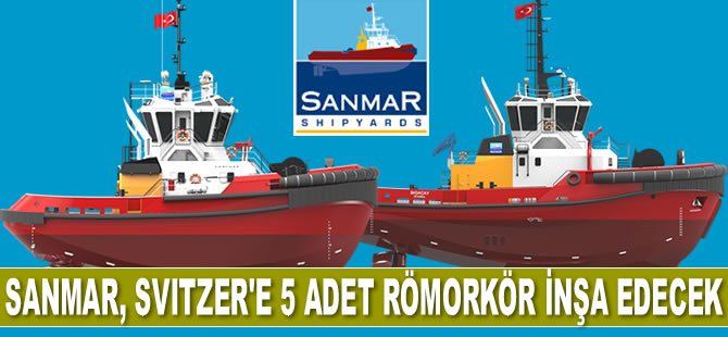 Sanmar Tersanesi, Svitzer’e 5 adet römorkör inşa edecek