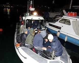 Ayvacık’ta 39 kaçak göçmen yakalandı