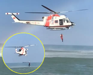 Sahil Güvenlik, Samsun’da arama-kurtarma tatbikatı gerçekleştirdi