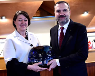 İMEAK DTO, AB heyeti ile bir araya geldi