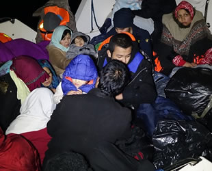 Ayvacık’ta 73 kaçak göçmen yakalandı