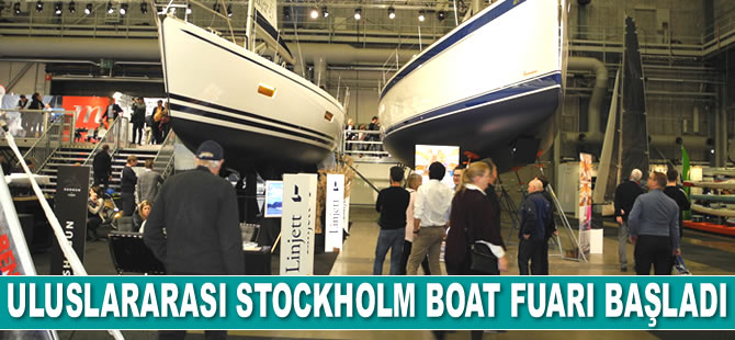 Uluslararası Stockholm Boat Fuarı başladı