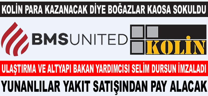 Kolin Şirketi para kazanacak diye, Türk Boğazları kaosa sokuldu