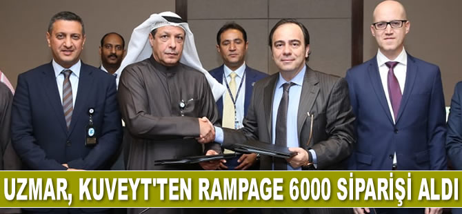 UZMAR, Kuveyt’ten RAmpage 6000 siparişi aldı