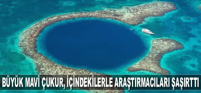 Büyük Mavi Çukur, içindekilerle araştırmacıları şaşırttı